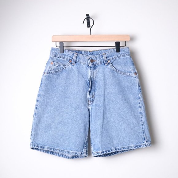 Levi's Pants - Vintage Levis High Waisted 950 Relaxed Fit Stonewash Denim Shorts Size 9